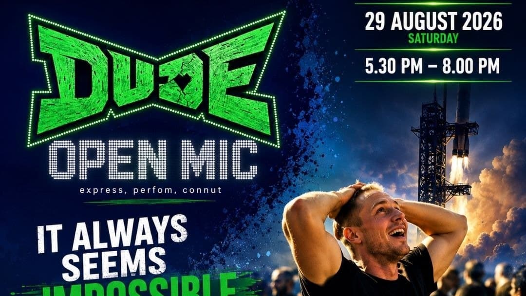 🎙️ Dude Open Mic – Volume 19 is here!